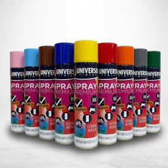 Tinta Spray Uso Geral Cores 400ml/210g Universo Tintas