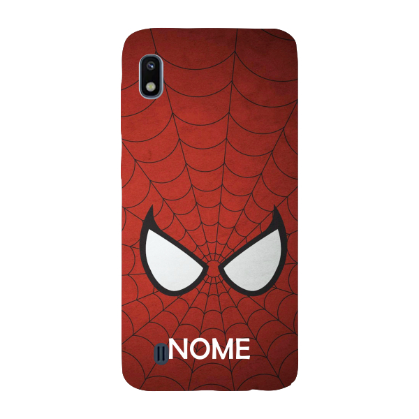 Capinha para Samsung A10 Anti Impacto Personalizada - Homem Aranha Spider Man com nome