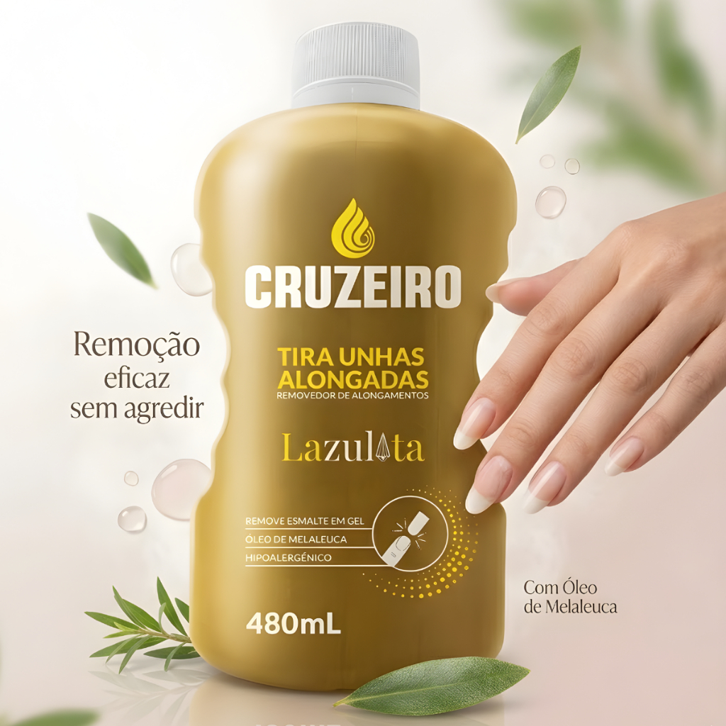 Tira unhas alongadas 480ml