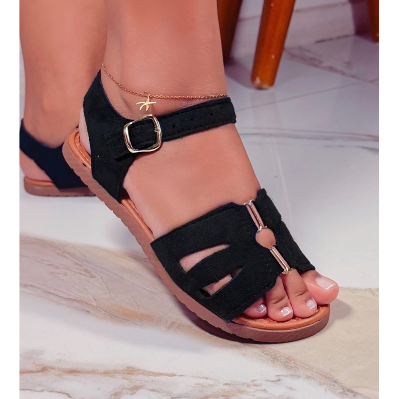 Sandália Feminina Rasteirinha Plana NATY leve e confortável fácil de CALÇAR em Oferta na Shopee