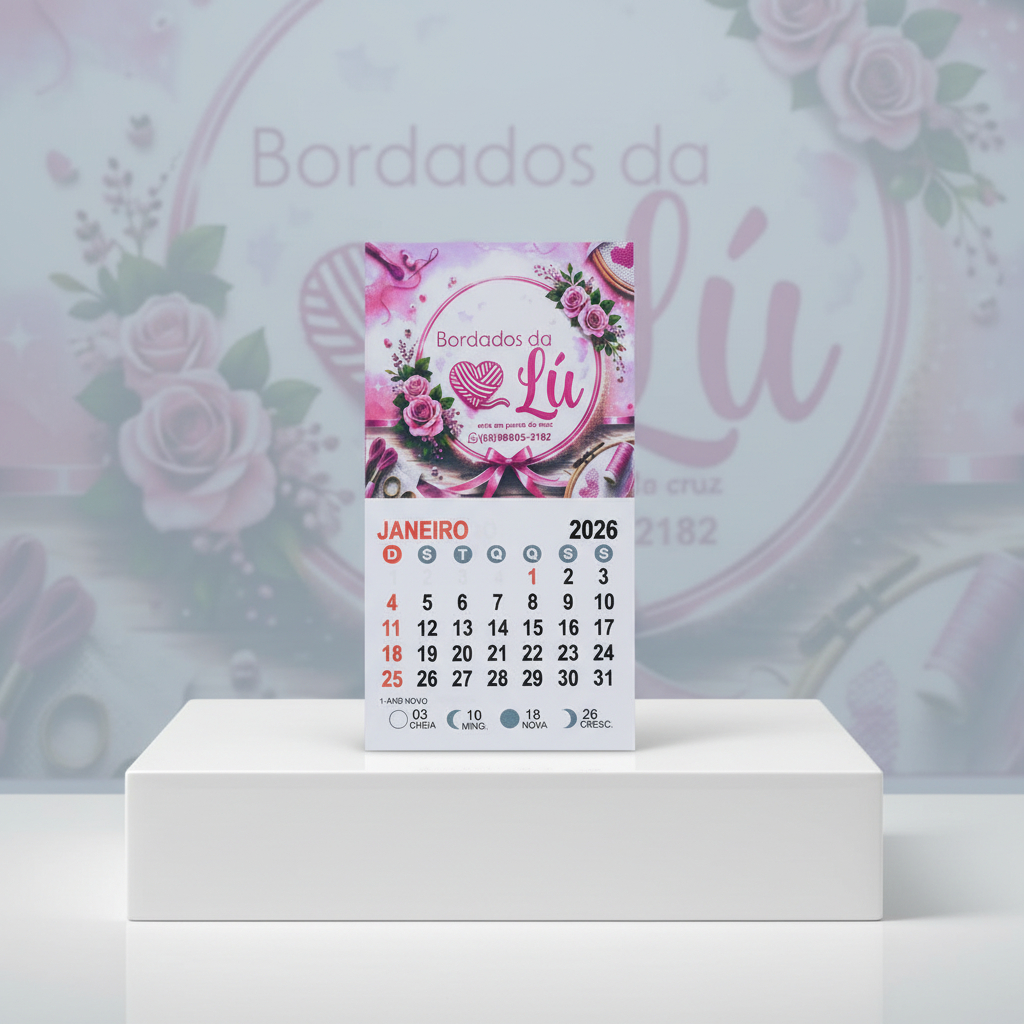 35 Calendários Personalizados 2026