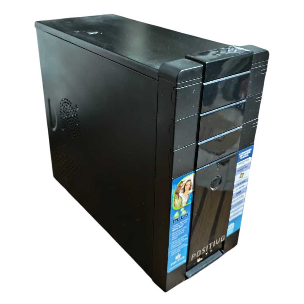(SOMENTE GABINETE) Gabinete cpu Positivo Master Series F Preto