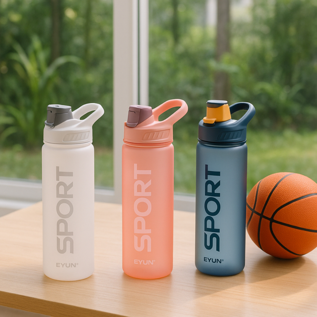 Garrafa Squeeze Plástica 700ml Academia Treino Esporte Lazer