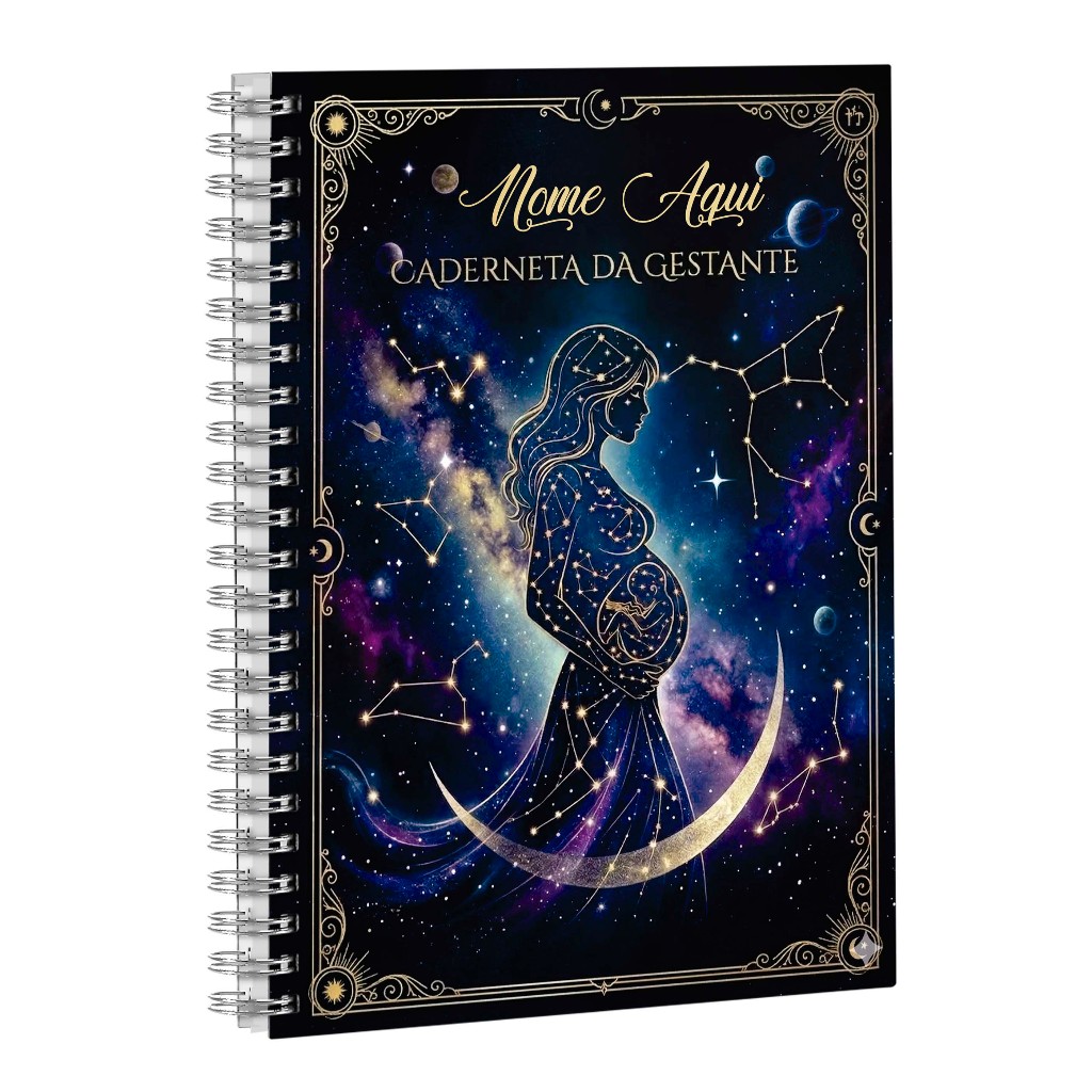 Caderneta da Gestante Personalizada com Nome e Páginas Extras Atualizada em Oferta na Shopee