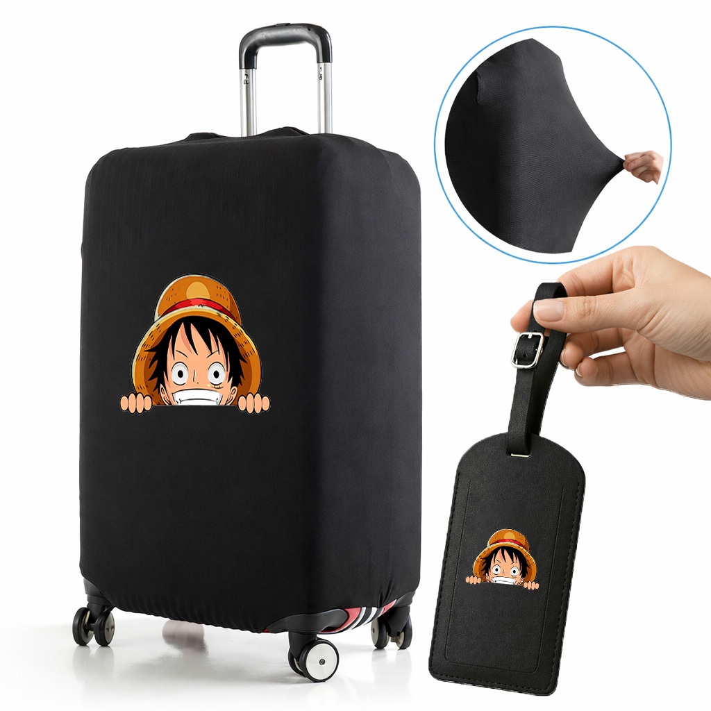 Capa de Mala Viagem Anime Tecido Premium 8 a 23Kg Protetor Bagagem Elástica Para Protetora Grande