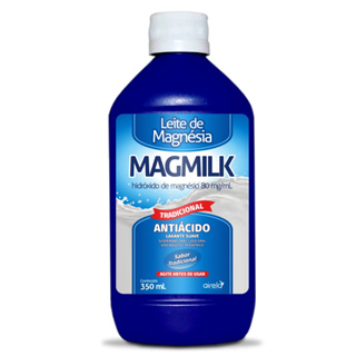 Leite de Magnésia Tradicional Magmilk 350mL em Oferta na Shopee