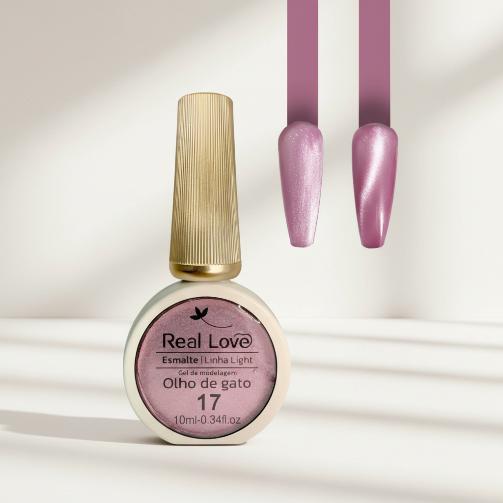 Esmalte Magnético Olho de Gato Real Love – Efeito 3D Refletivo 10ml — imagem 2 de 2