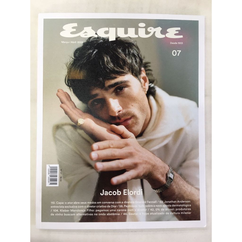 Revista Esquire Brasil 07 março 2026 Jacob Elordi