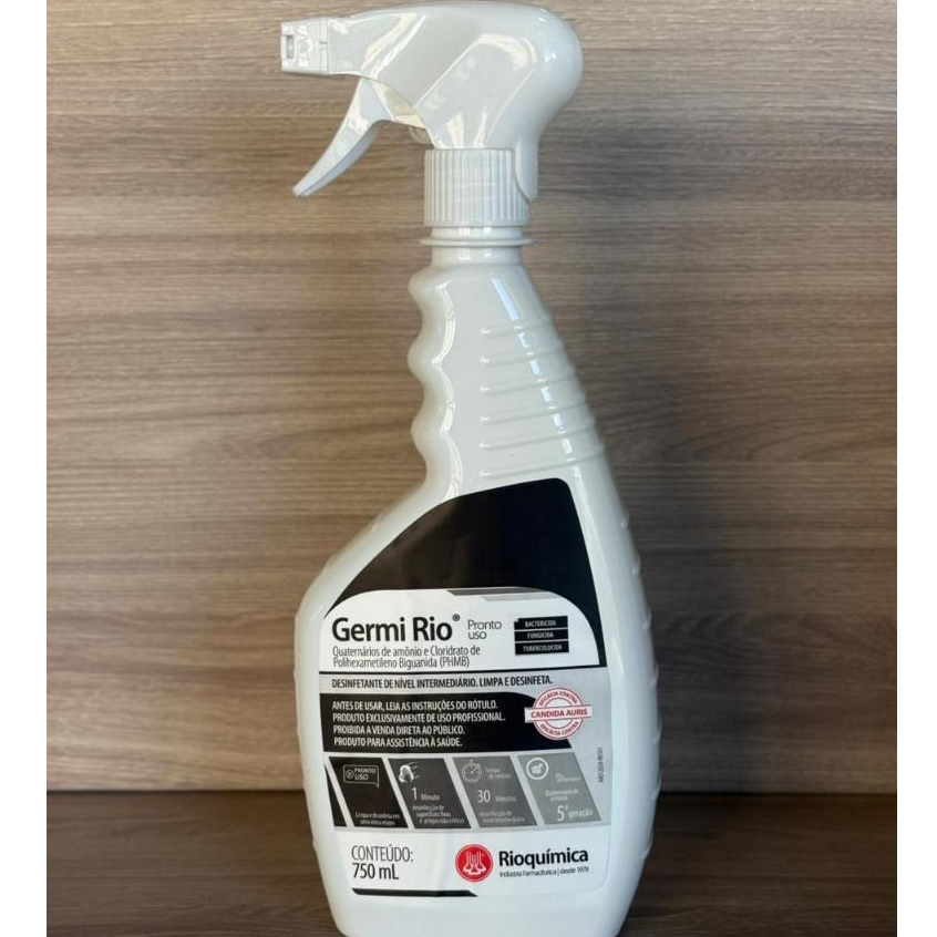 Desinfetante Hospitalar GERMI-RIO 750ML Spray - Rioquimica