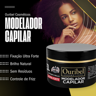 Gel Cera Ouribel Modelador Capilar 250g em Oferta na Shopee