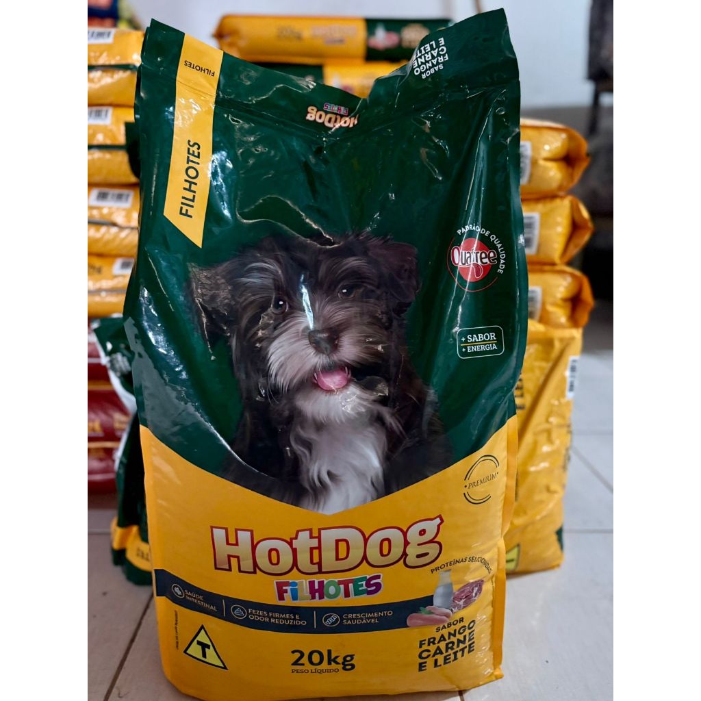 Ração Hot Dog Filhotes 20kg