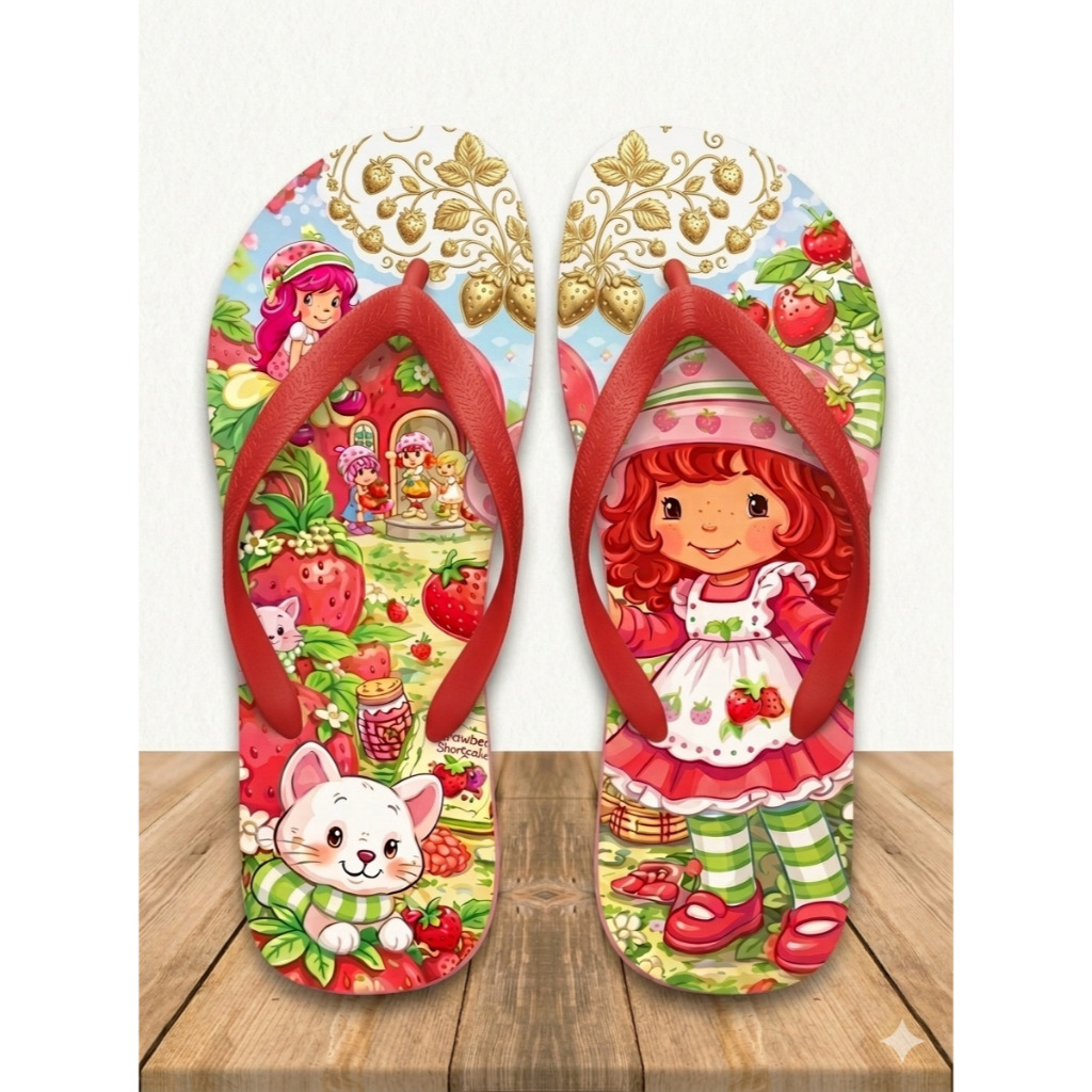 Chinelo Moranguinho Infantil