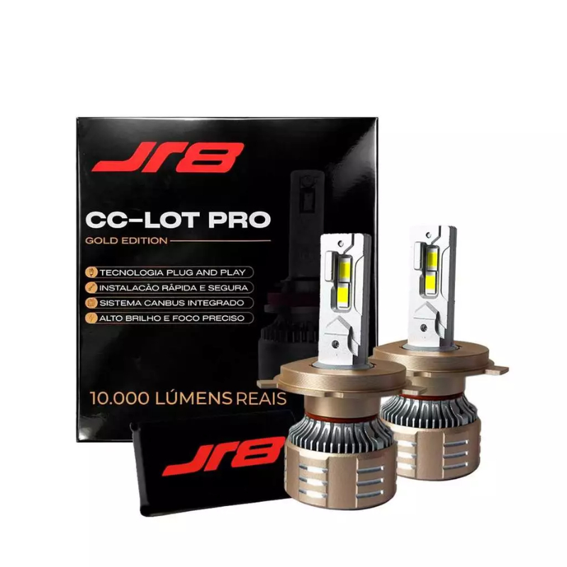 Lâmpada Led CCLOT PRO Gold Edition HB3 6500K 10.000 Lúmens