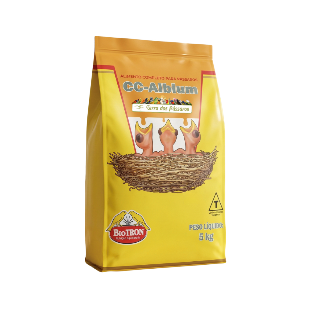 CC Albium - Alimento Completo para Pássaros - 5kg