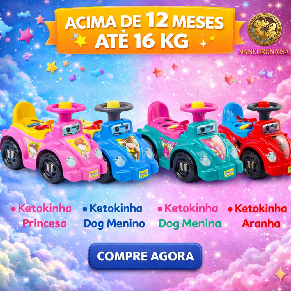 Carrinho andador interativo motoca bebê infantil formas geométricas buzina