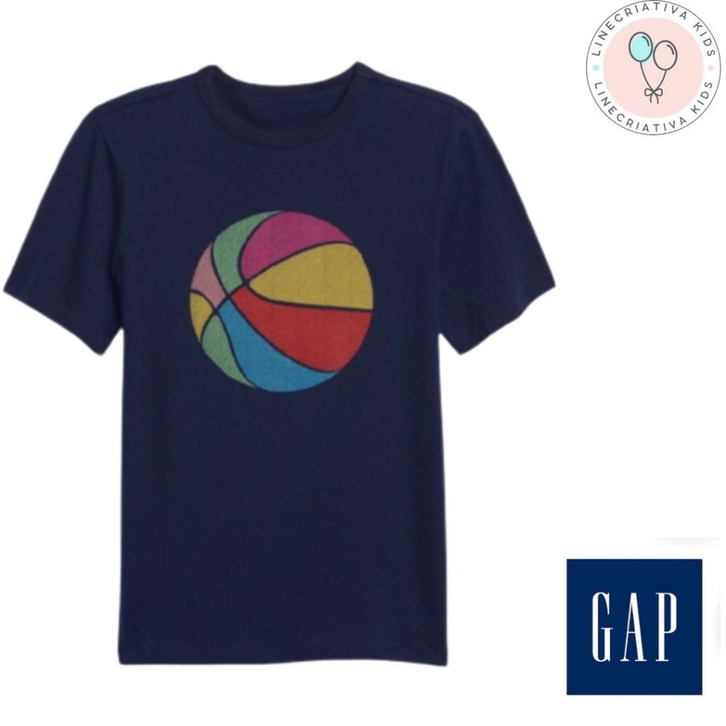 Camiseta GAP infantil menino Original 4-5 anos