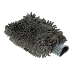 Luva De Microfibra Chenille Lavagem Automotiva Carro Moto Detailer