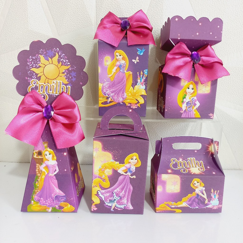 Kit Festa Rapunzel / Enrolados Personalizadas para Festas PEGUE E MONTE/Lembrancinha /Aniversário