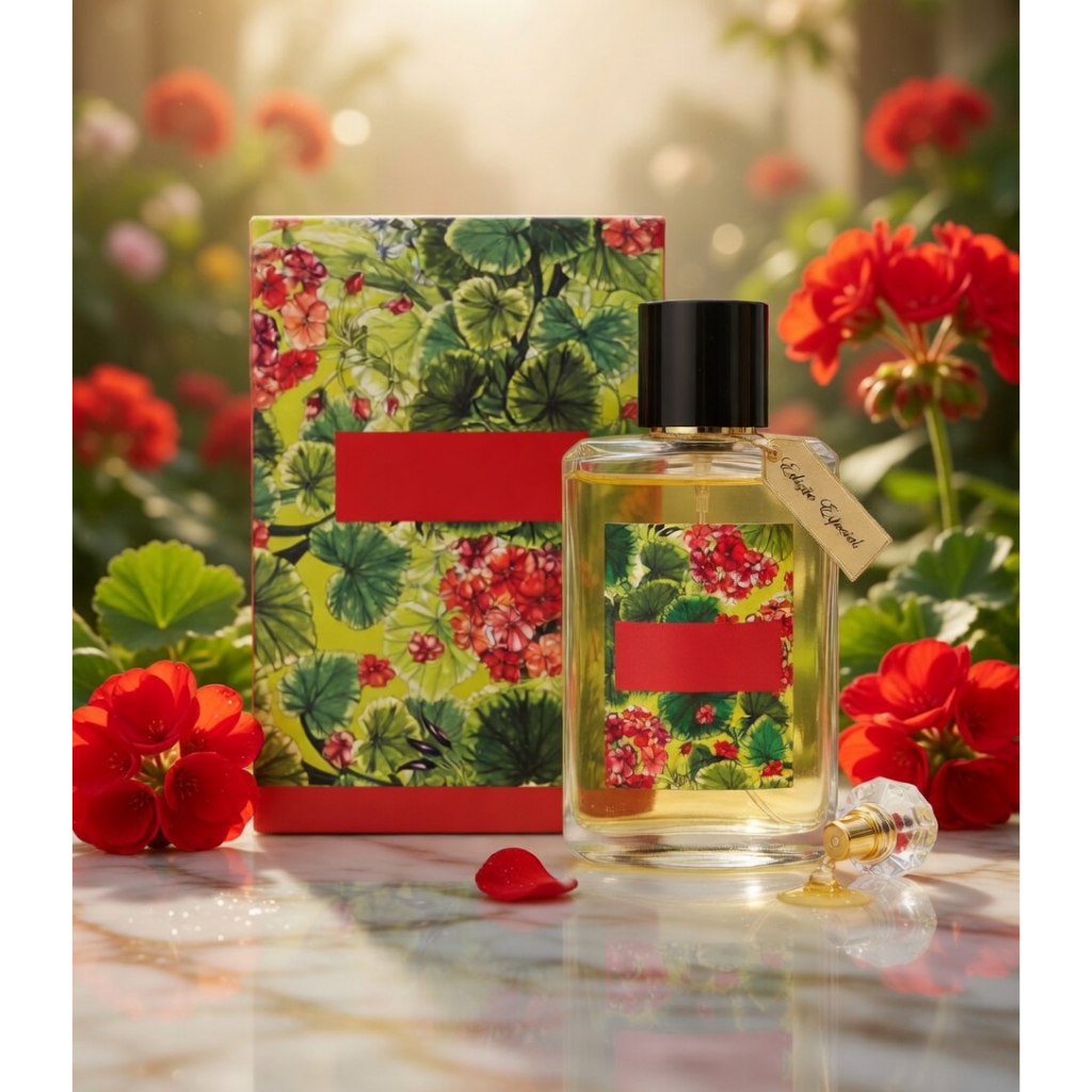 PHEBO Colônia Origens Gerânio Bourbon 200ml – Sofisticação e Frescor Natural