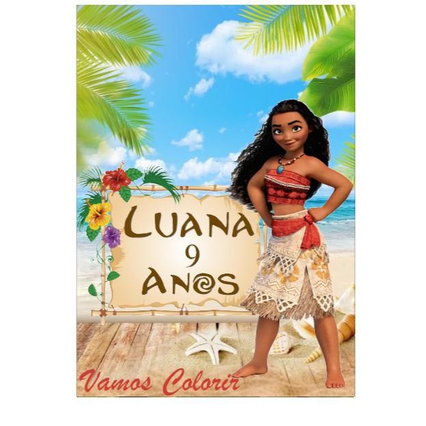 Livro de colorir personalizado lembrancinha festa vários temas
