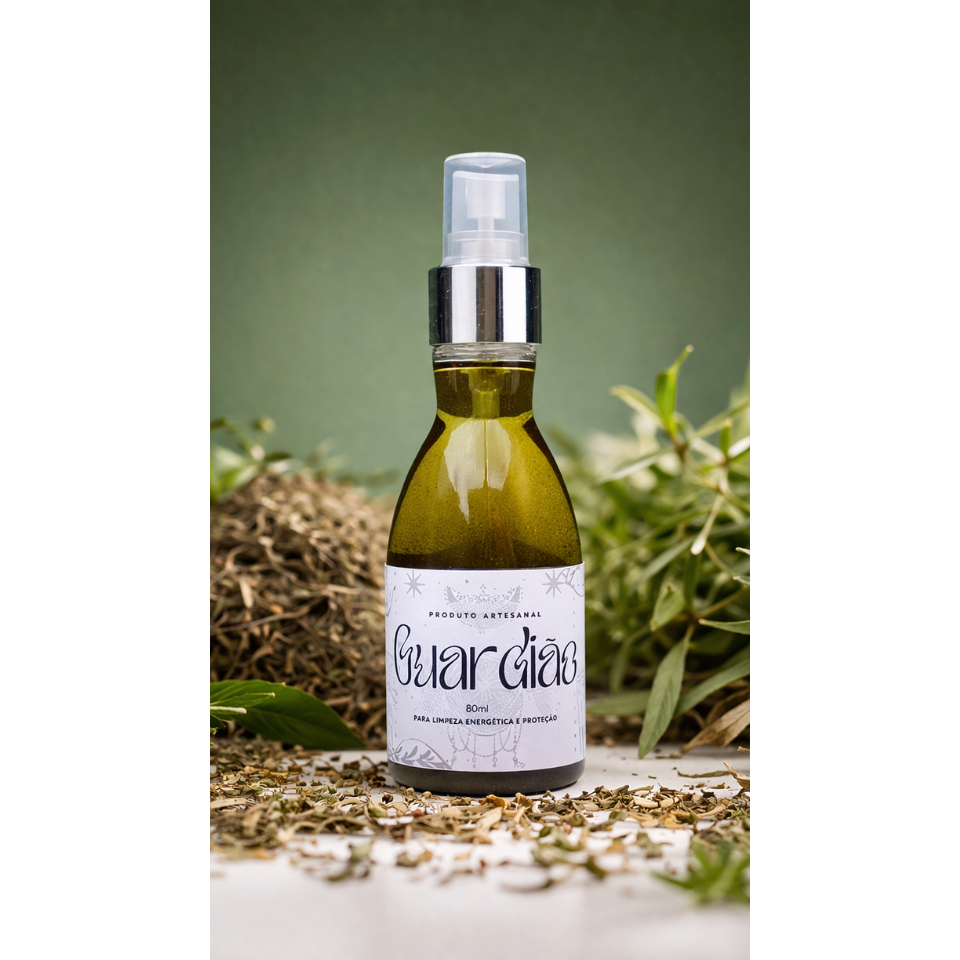 KIT Ritual de Limpeza e Proteção (O GUARDIÃO) 2 unidades de Spray com Ervas Naturais