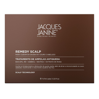 Display 7 Ampolas Tratamento Antiquebra Antiqueda Jacques Janine Remedy Scalp 7ml em Oferta na Shopee