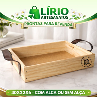 kit 10/15/20 Caixas de Madeira 30x22x6,5 - dia dos pais|café da manhã|cestas|dia das mães|dia dos namorados em Oferta na Shopee