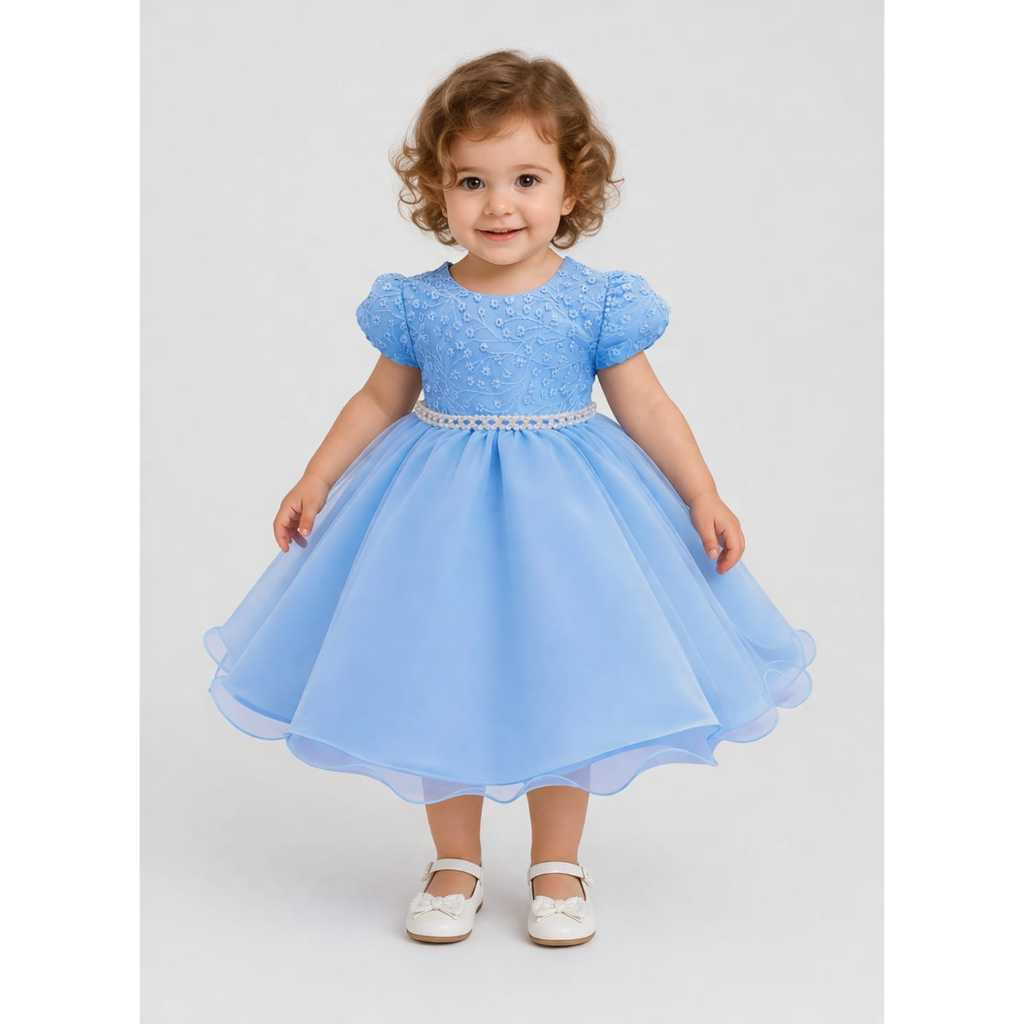 vestido infantil menina festa daminha aniversario