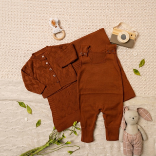 Conjunto Casaquinho Bebê Menina Menino Recem Nascido Tricot Tricô RN em Oferta na Shopee