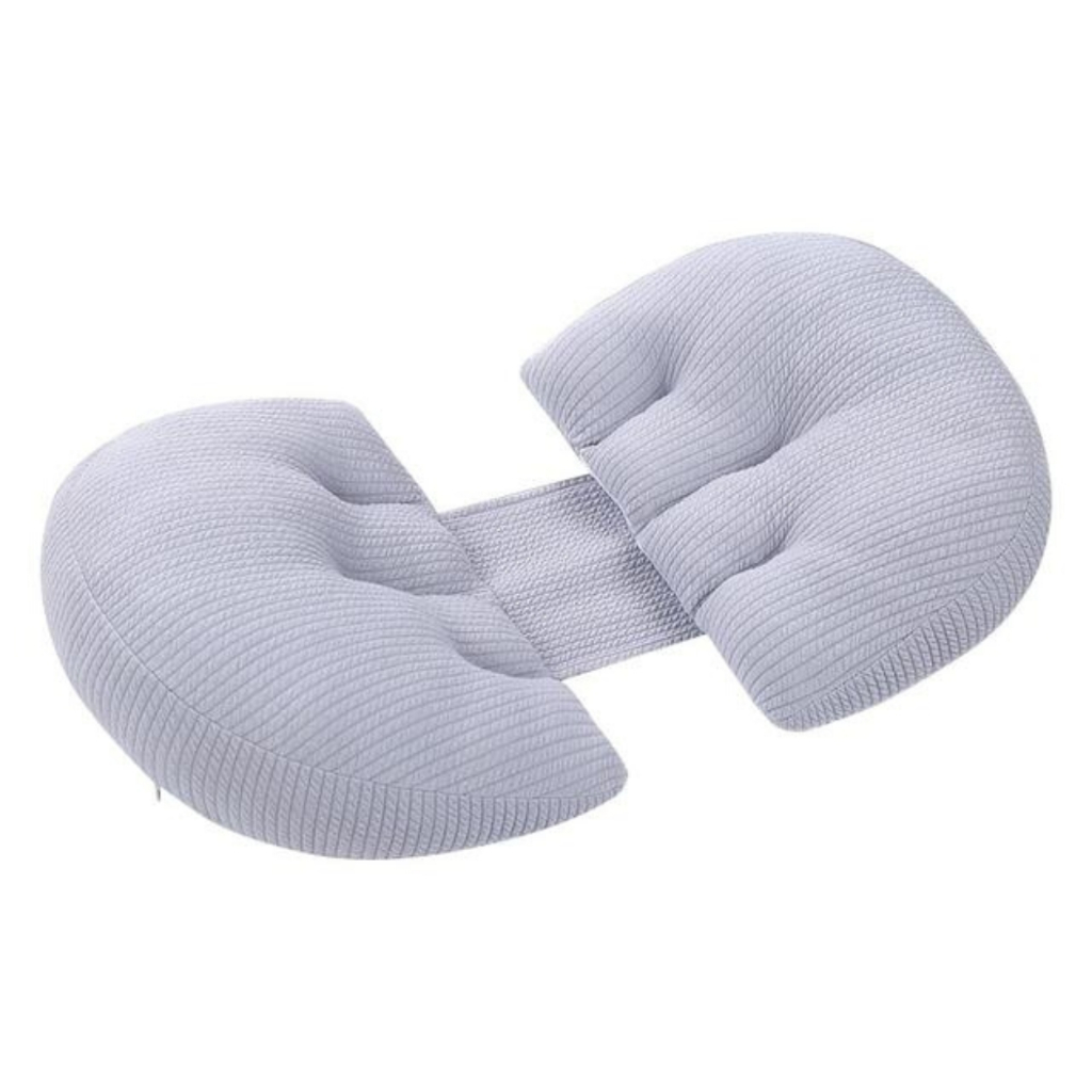Travesseiro Almofada para Gestante  Gravida Confortável Melhora o sono Ajustavel Dormir