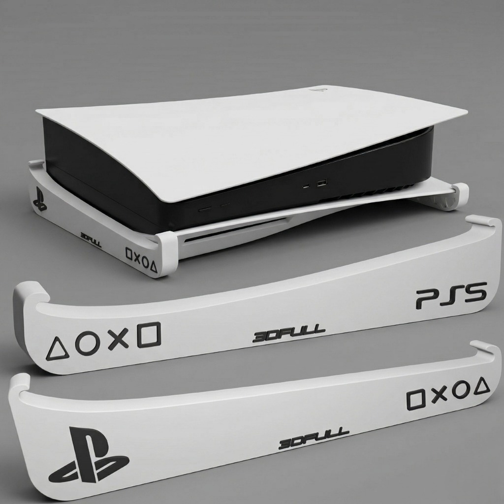Suporte Horizontal Compatível Ps5 Pro Play5 PRO Apoio Suporte Mesa Hack Horizontal Console Gamer Playstation 5 PRO