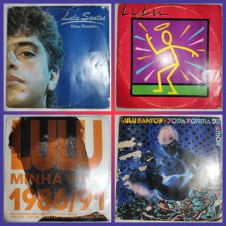 LP Vinil Lulu Santos - Discografia - Vários Albúns | Disco de Vinil | Pop Rock | MPB