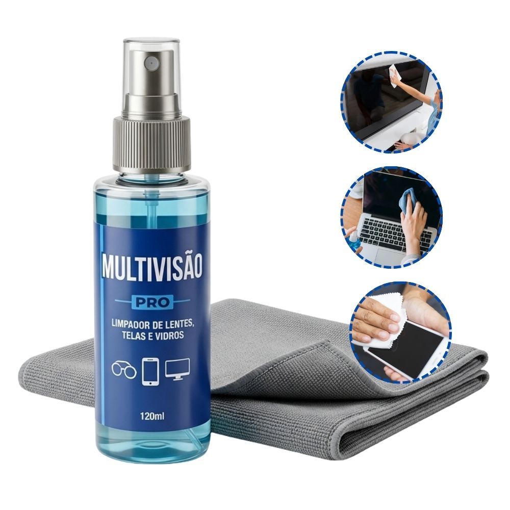 Limpa Telas Lentes TV Celular Computador Notebook Tablet Oculos Smartphone