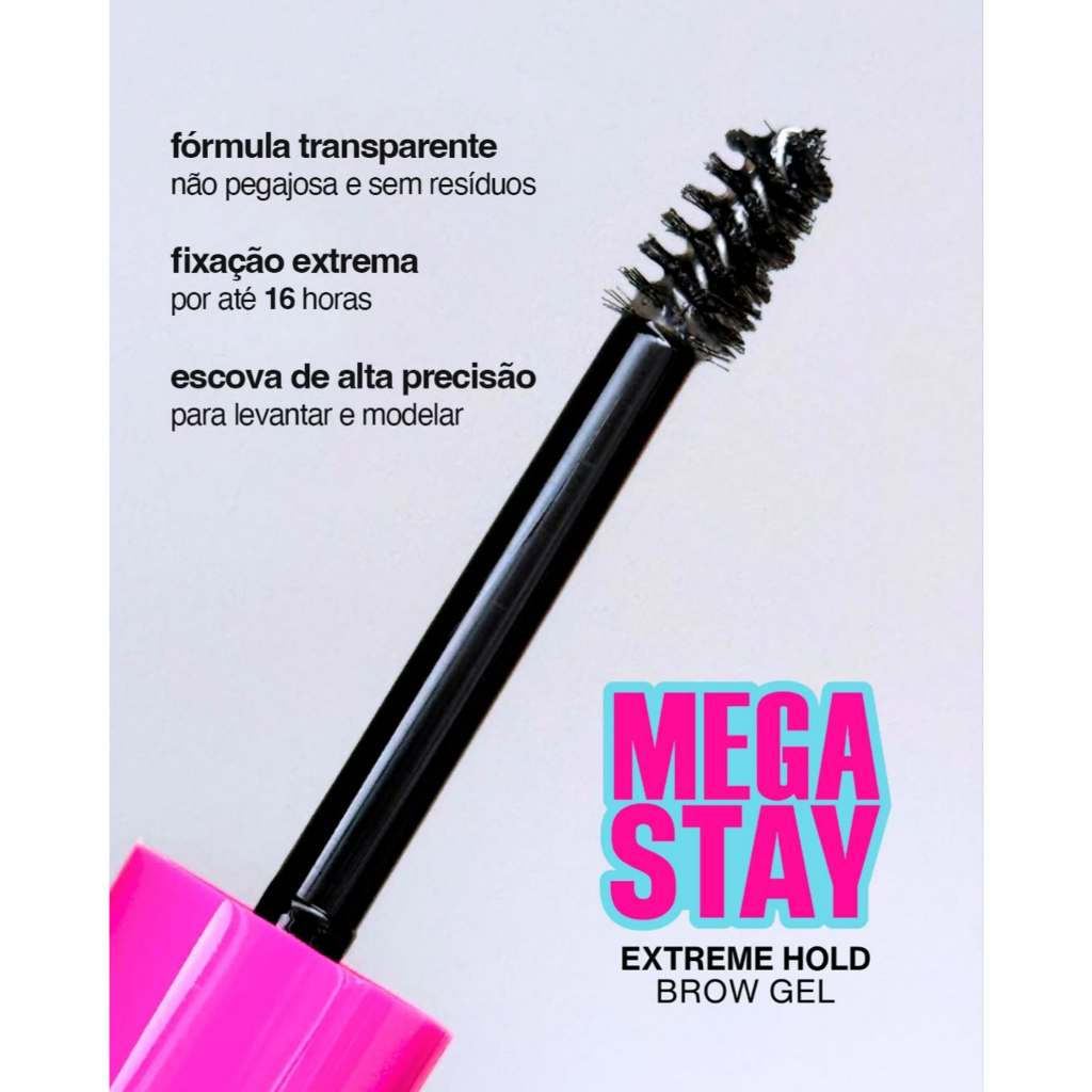 Gel para Sobrancelhas Máscara Longa Duração Wet n Wild - Mega Stay Exteme Hold Brow Gel — imagem 2 de 2