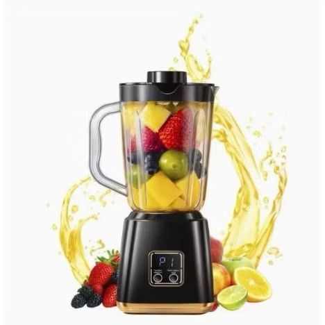 Liquidificador Portátil 600ml USB Recarregável – 10 Lâminas Turbo com Segurança Inteligente. HY-5093