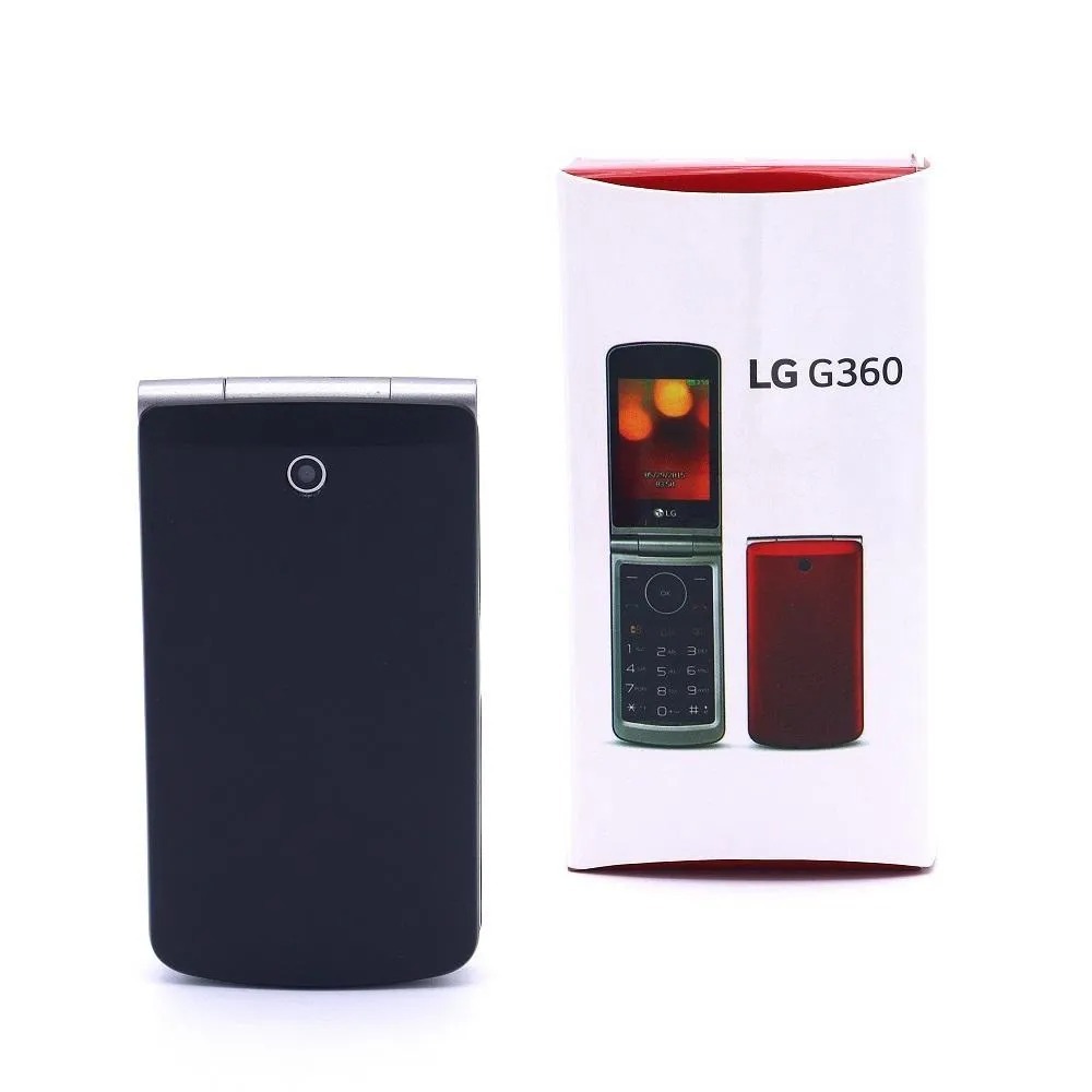 G360 FLIP Celular LG Simples Para Idosos dual Chip 3G Preto