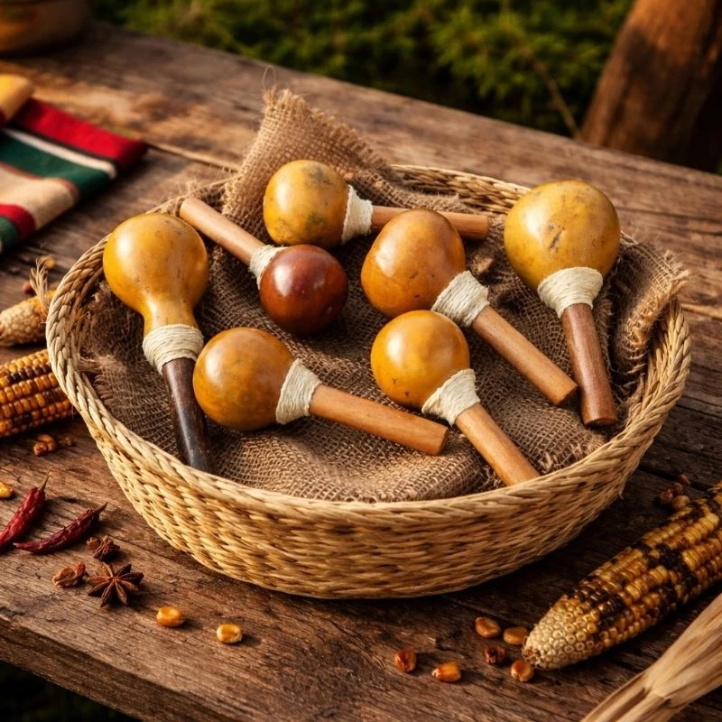 Chocalho Cabaça P Percussão Contacao de historia Religioso Musicalização Terapia Capoeira Xamanico