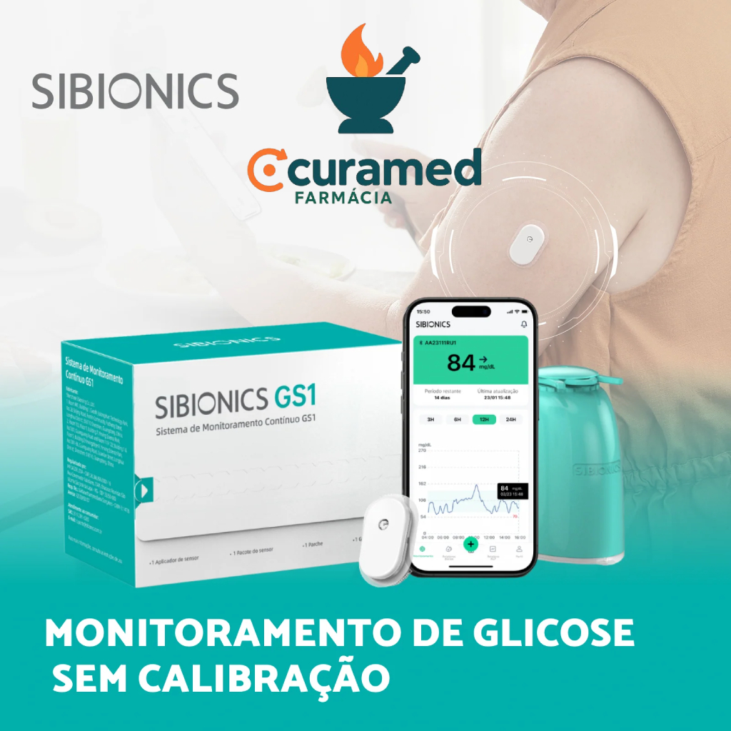 SIBIONICS CGM GS1 - Sistema de monitoramento contínuo de glicose