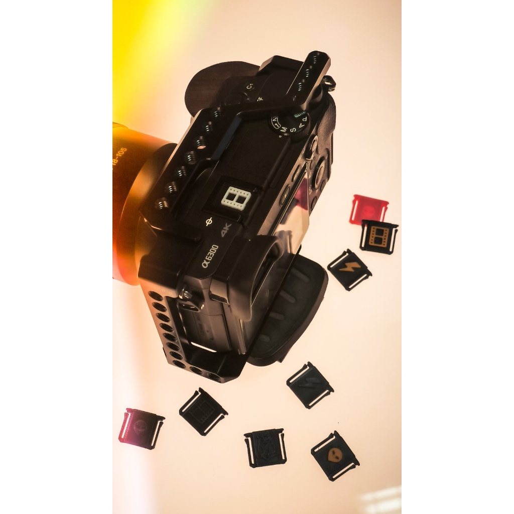 Capa Hot Shoe Câmera Universal Proteção Sapata Flash 3D