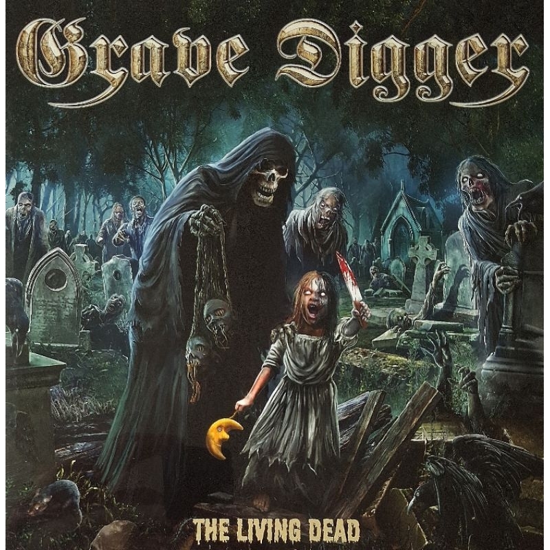 Grave Digger-The Living Dead-lp importado capa dupla-LACRADO-vinil