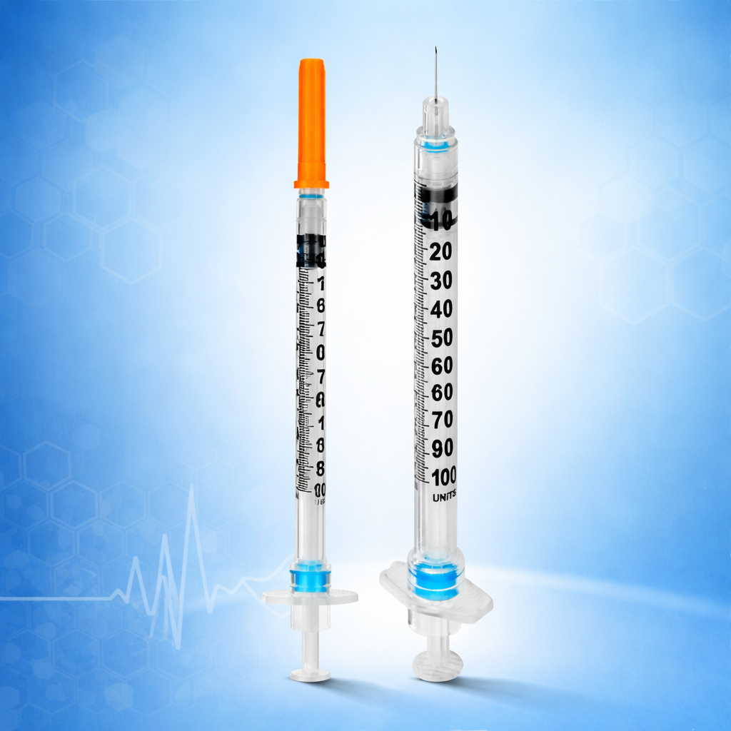 Seringa 1ml Agulha Fixa 0,30mmx8mm Insulina/botox 100 Unid em Oferta na Shopee