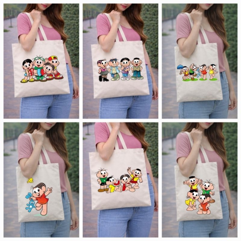 Ecobag Turma da Mônica | Personalizada | Presente | Pets
