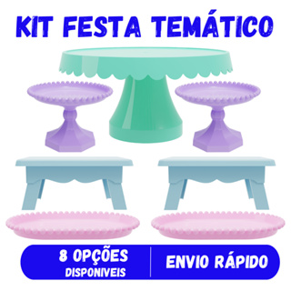 Kit de Festa Temático Modelo 82 – 4 Variações Exclusivas em Oferta na Shopee