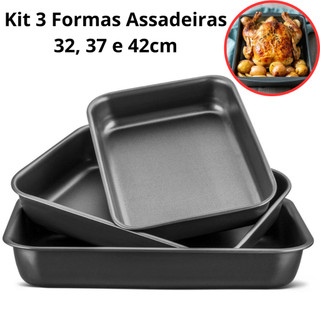 Assadeiras Antiaderentes com 67% de Desconto! 🎉