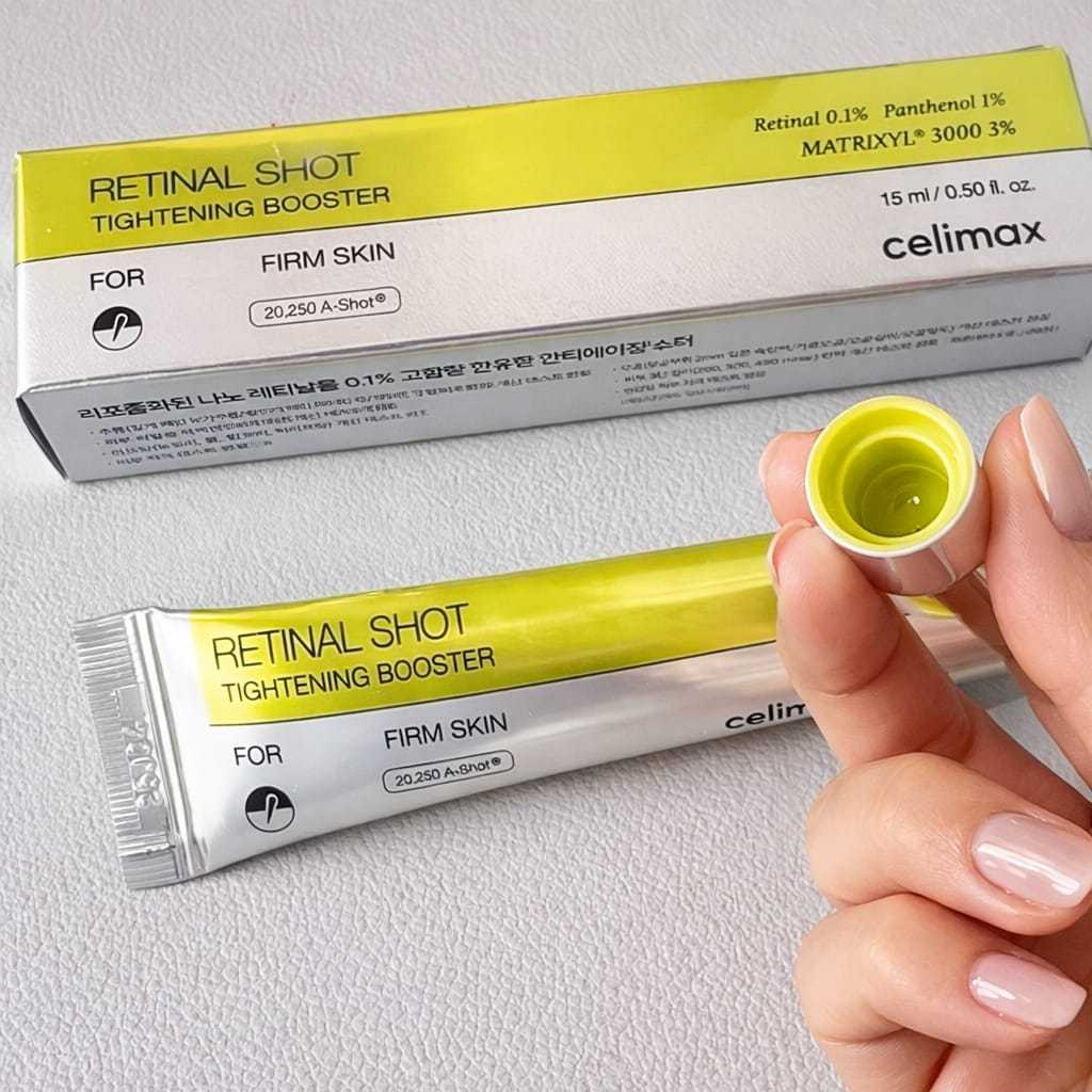 Celimax The Vita A Retinal Shot 15ml - Reduz Rugas e Poros, Hidratação Profunda Creme para rosto