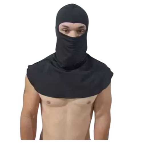 Balaclava Facial UV Touca Pescador Ninja Soldador  Mascara De Pesca Moto Proteção Frio e Vento Jardinagem
