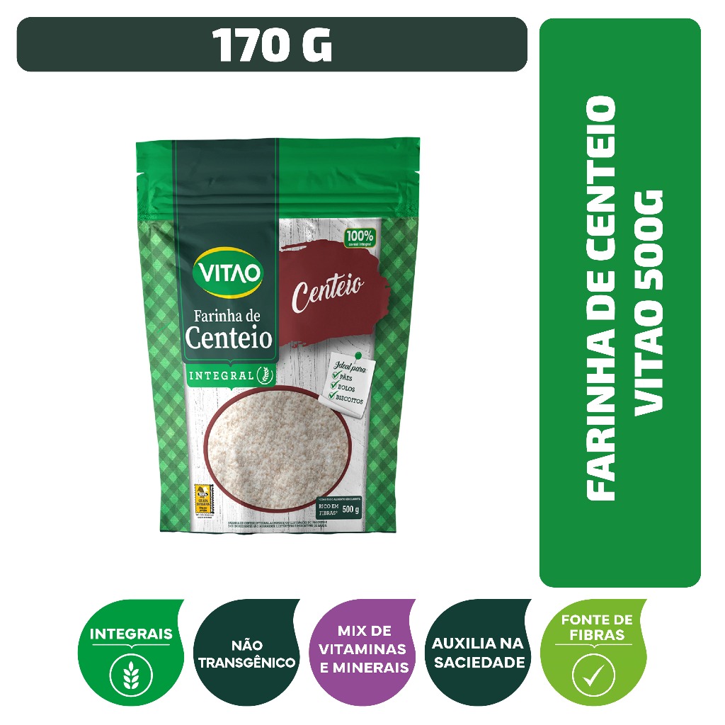 Farinha de Centeio Vitao 500 g