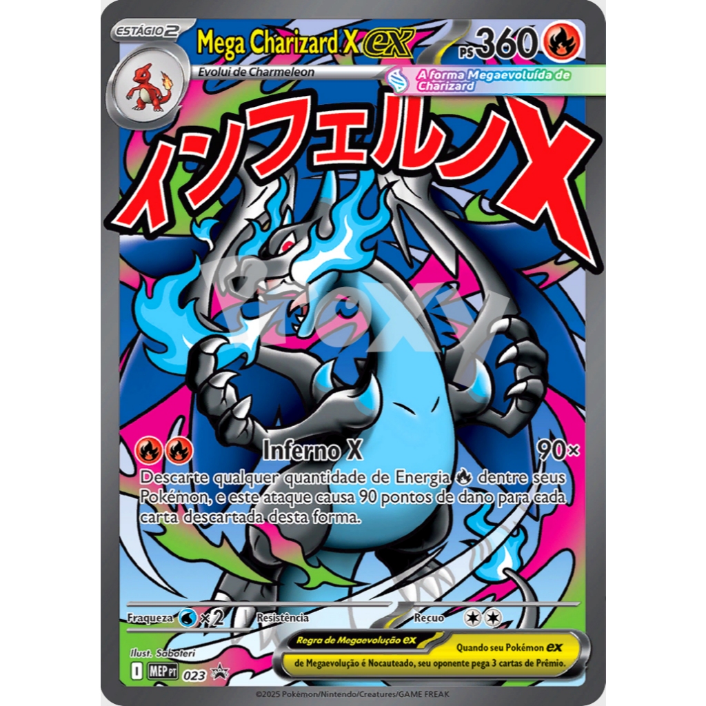 Carta Proxy Charizard Ex Avulsa Holográfica Personalizada Impressa Sob Demanda Para Teste