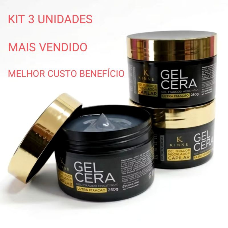 Gel Cera Baby Hair Ultra Fixação Modelador Capilar em Oferta na Shopee