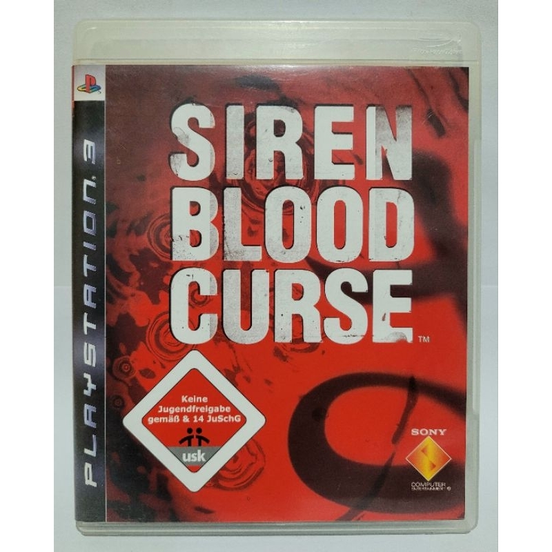 Siren Blood Curse, jogo original Europeu para ps3 mídia física, com manual